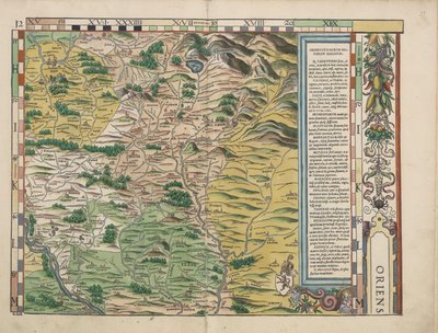 Tavole bavaresi del 1568 (Tavola 12) da Philipp Apian